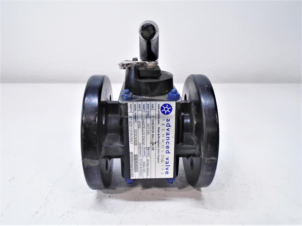 Advanced Valve 1" Chevron Ball Valve, AVT 530, Part # 81025120505N7